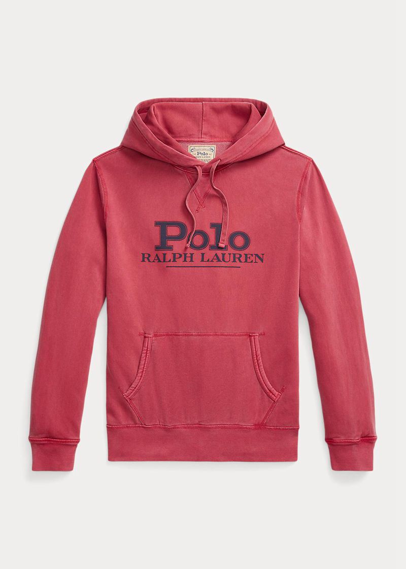 Sudadera Con Capucha Polo Ralph Lauren Hombre Denim & Supply Fleece Chile Rojas QKEYB-5031